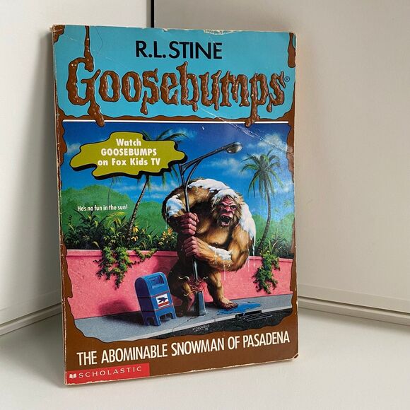 Goosebumps The Abominable Snowman‎ of Pasadena R.L. Stine Paperback #38 - Picture 1 of 4